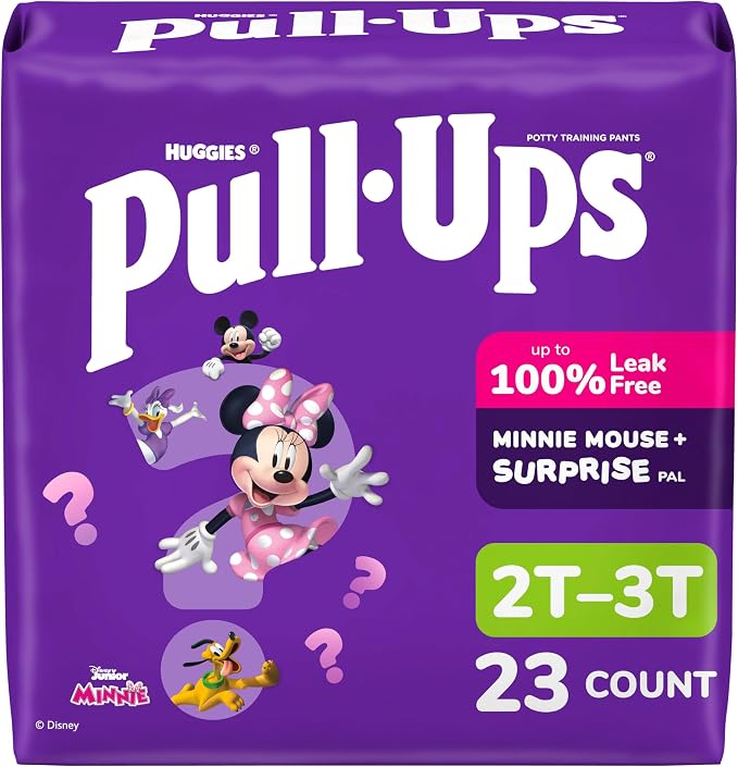 Pull-Ups Girls' Potty Training Pants, Size 2T-3T Training Underwear by Pull-Ups