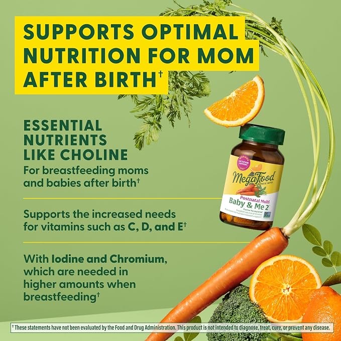 MegaFood Baby & Me 2 Postnatal Vitamins - Image 3