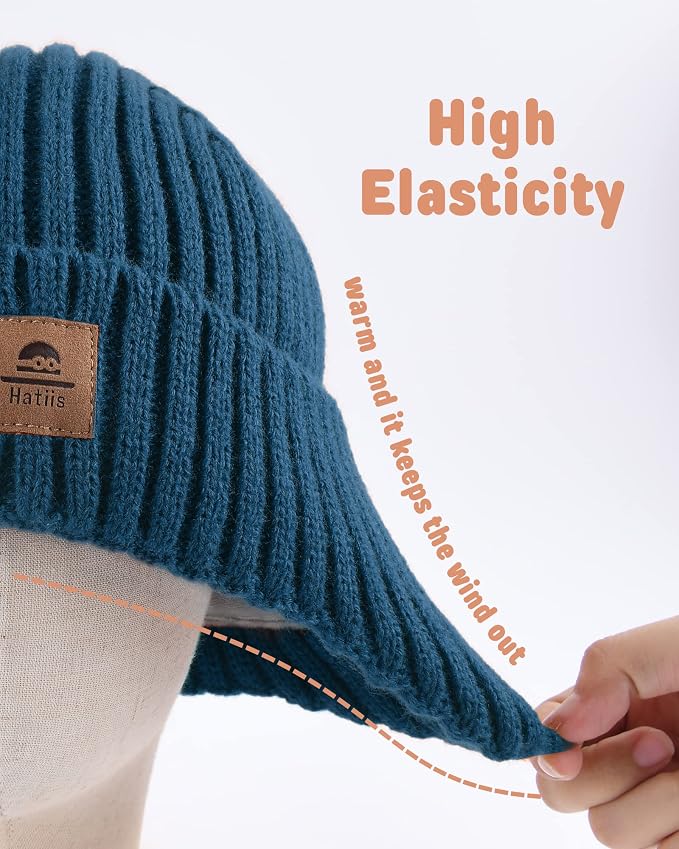 Baby Beanie Fleece Lined Toddler Winter Hat - Image 4