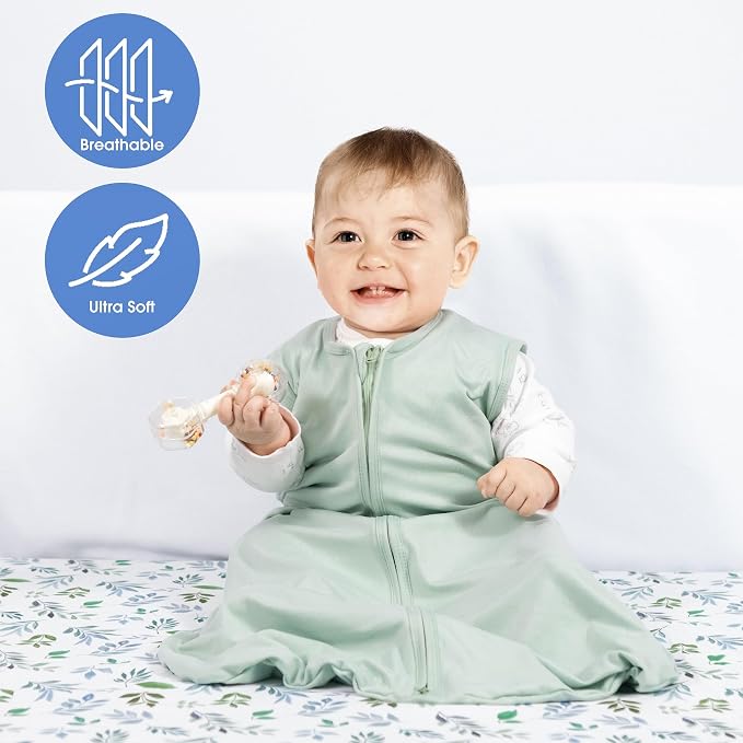 Baby Sleep Sack 12-18 Months Baby Wearable Blanket 100% Rayon Cotton 2-Way - Image 3