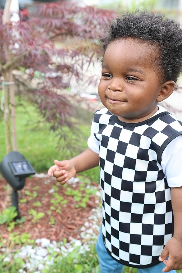 BapronBaby Black Checkerboard Bapron - Image 8