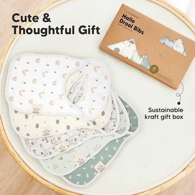8-Pack Baby Bibs for Boys, Girls - Image 9