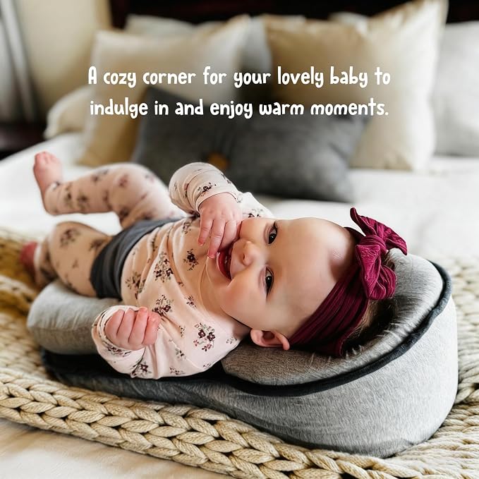 kornsurte Baby Lounger Pillow, Breastfeeding Feeding Pillow Reflux Reducing - Image 3