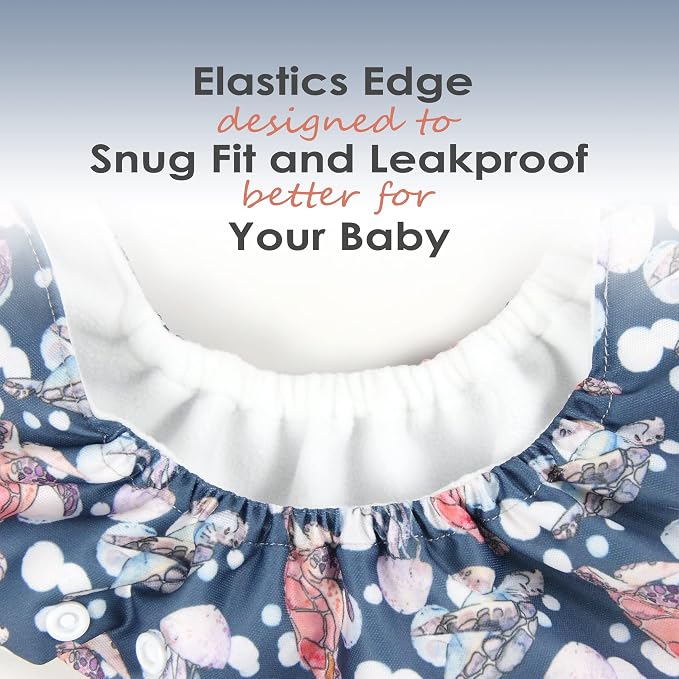 wegreeco Cloth Diapers 5 Pack - Image 5