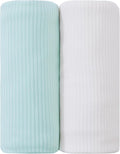 Jersey Swaddle Blanket, Ultra Soft Stretchy Receiving Blanket, Baby Girl by Unknown