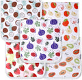 5-Pack Organic Cotton Burp Cloths – Large, Ultra-Soft 3-Layer Towels by KiddyStar%C2%AE