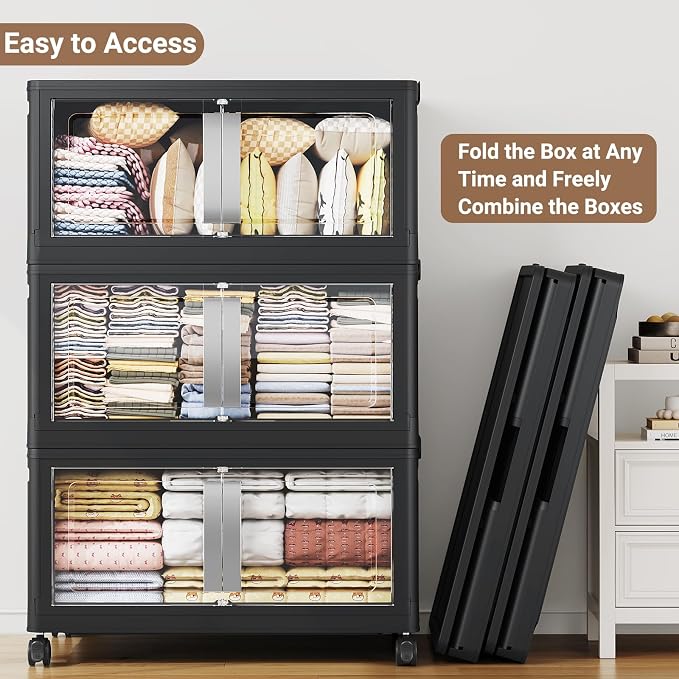 BROVIEW 160QT Stackable Storage Bins - Image 6