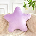 Lavender Star Throw Pillow, Cute Star Pillow Room Decor, Soft 19.6" Star Shaped by XVTRU