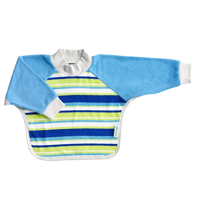 Kiddologic Bibit-all Baby Feeding Bib, Long Sleeves by Unknown