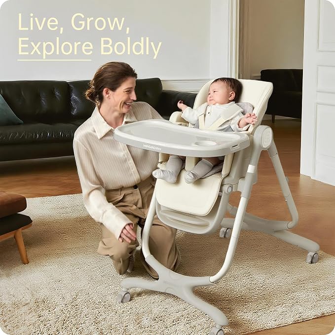 6 in 1 Convertible High Chairs for Babies and Toddlers, Portable High Chair - Image 8