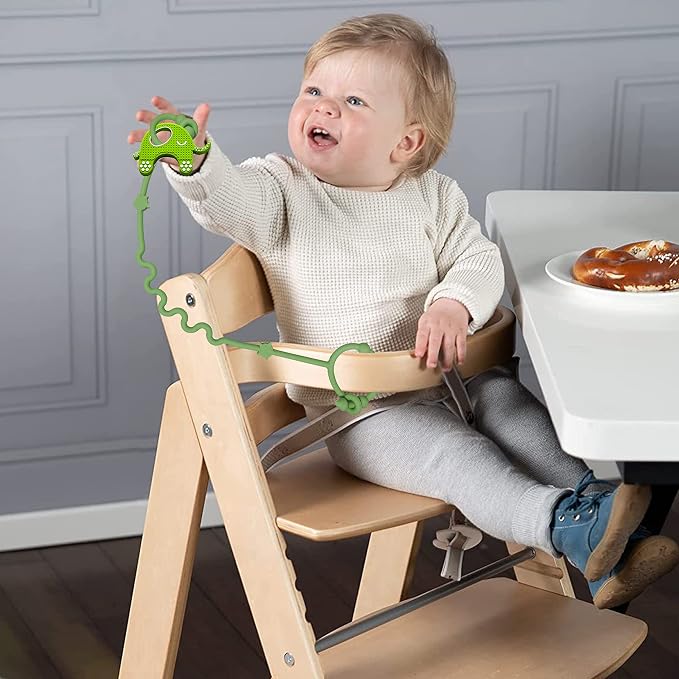 Toy Straps for Baby, RTMOK Silicone Setpacifier Clip, Applies to Car Seat Toy - Image 5