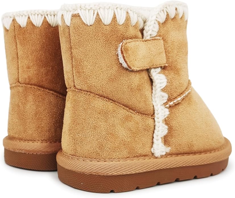 Baby Boots Winter Snow Booties Infant Boys Girls Outdoor Warm Shoes - Image 4