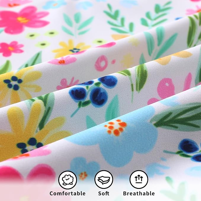 YOUNGER TREE Infant Baby Girls Swimsuit Long Sleeve Swimsuits One Piece - Image 6
