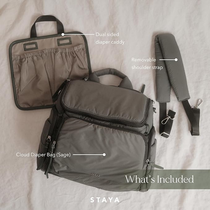 Staya- Cloud Diaper Bag - Image 3
