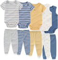 Unisex Baby Boy Girl Pants Sets 10 pack Cotton Casual New born Clothes Comfort by JELYLOVE