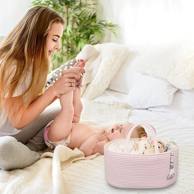 Large Baby Diaper Caddy Organizer - Image 5