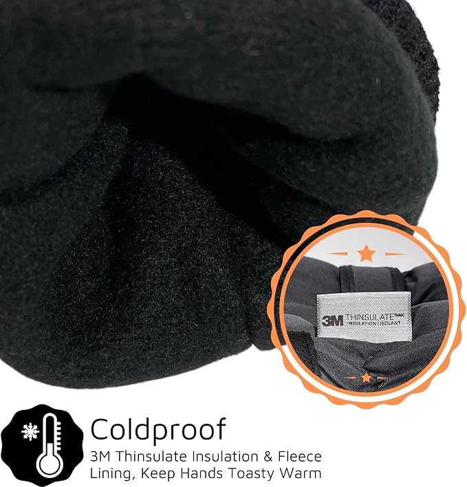 F Flammi Toddler Kids Snow Mittens - Image 4