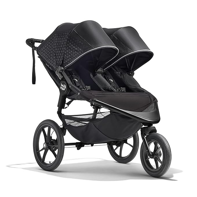 Baby Jogger Summit X3 Double Jogging Stroller Midnight Black Buggy by BabyJogger