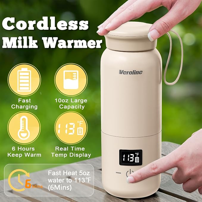Portable Bottle Warmer for Travel, Baby Bottle Warmer - Image 2