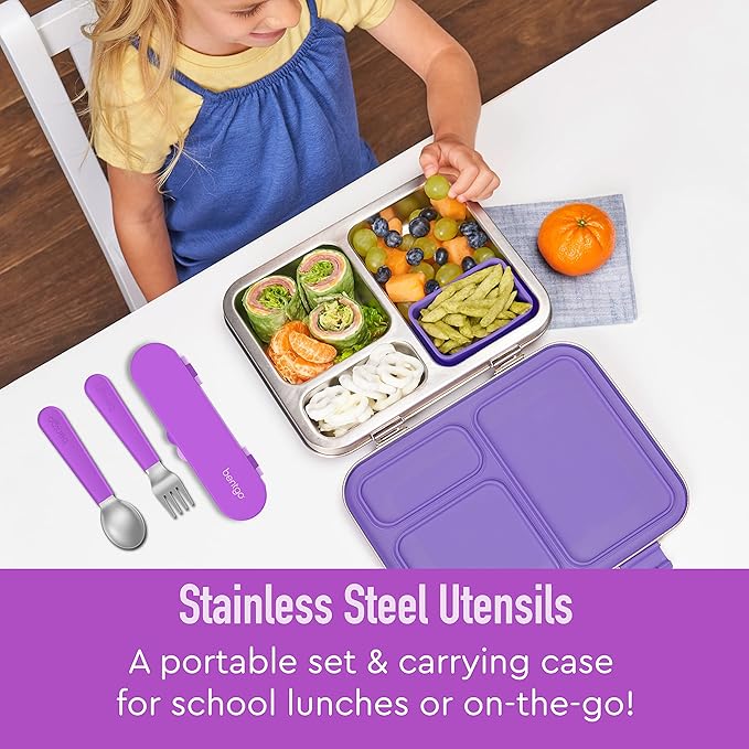 Bentgo® Kids Stainless Steel Utensil Set - Image 2