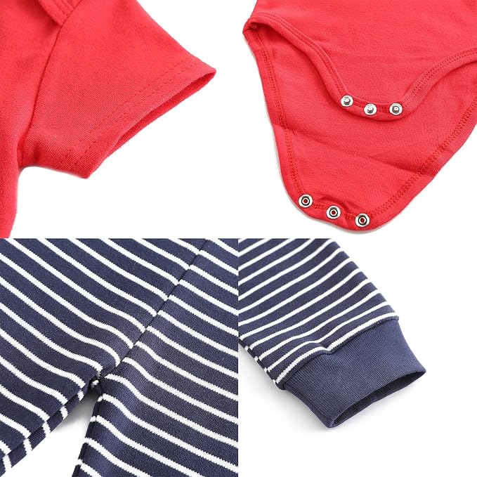 Newborn Layette Gift Set Bodysuits Pants - Image 6
