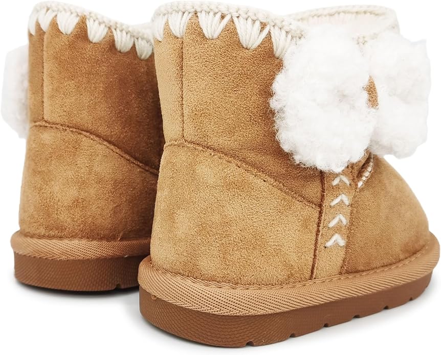 Baby Boots Winter Snow Booties Infant Boys Girls Outdoor Warm Shoes - Image 5