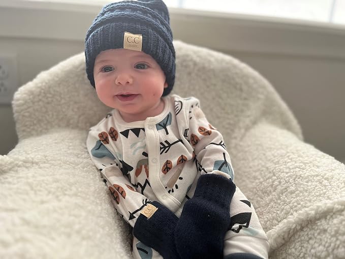 Funky Junque Baby Winter Hat – Cute Newborn Hats, Cozy Warm Infant Beanie - Image 7