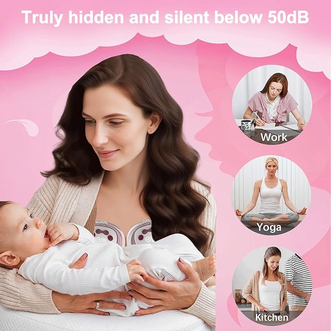 Wearable Breastfeeding Pump & Lactation Massager, FDA Cleared - Image 2
