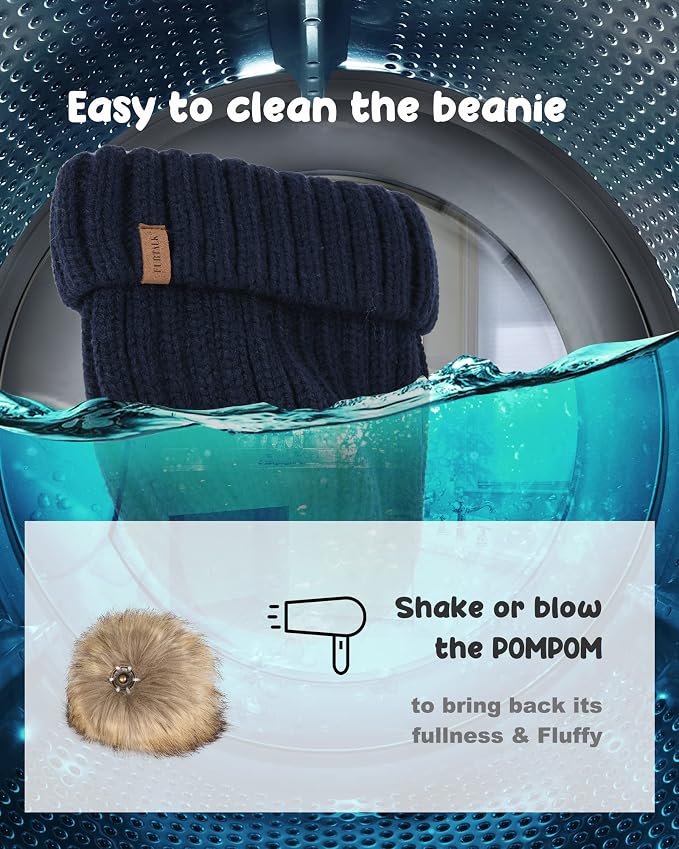 FURTALK Kids Winter Hat Toddler Knitted Beanie - Image 3