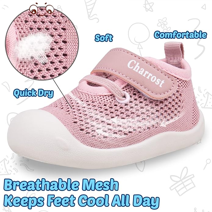 Baby First-Walking Shoes 1-4 Years Kid Shoes Trainers Toddler Infant Boys Girls - Image 2