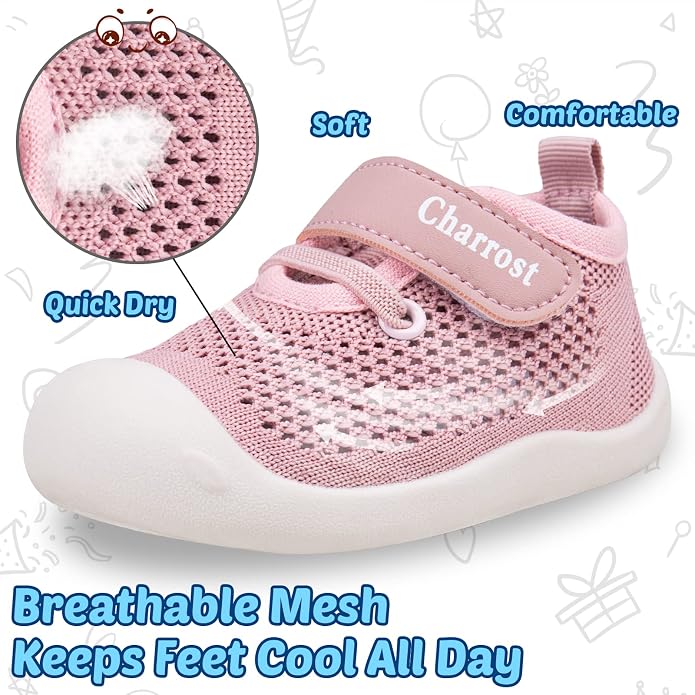 Baby First-Walking Shoes 1-4 Years Kid Shoes Trainers Toddler Infant Boys Girls - Image 2