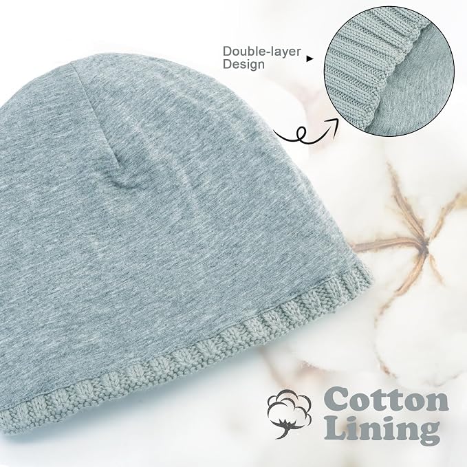 Toddler Boy Winter Beanie Baby Knit Hat Warm Girl Beanies Newborn Cute Hats - Image 4