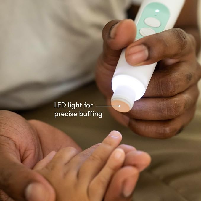Frida Baby Electric Nail Buffer | Safe + Easy Baby Nail File, Baby Nail - Image 4