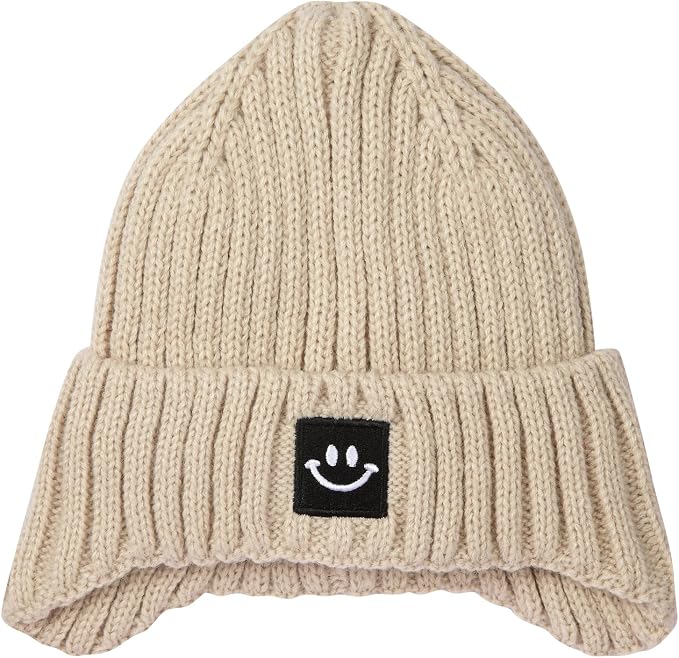 MaxNova Baby Winter Hat Toddler Beanie Hat Earflap Knit Cap - Image 2