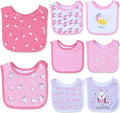DOKMA Set 8 Organic Cotton Baby Drool Bibs by DOKMA