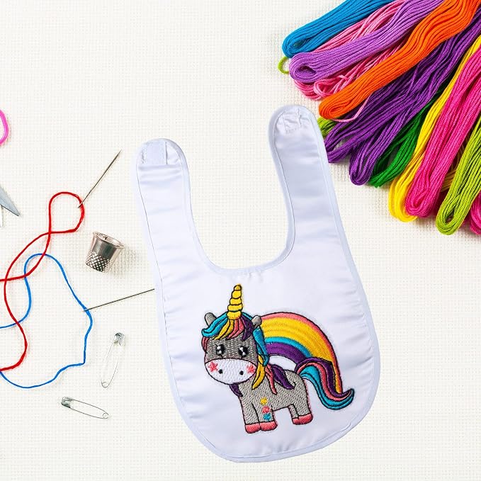Geyoga 20 Pieces Sublimation Blanks White Bibs - Image 3