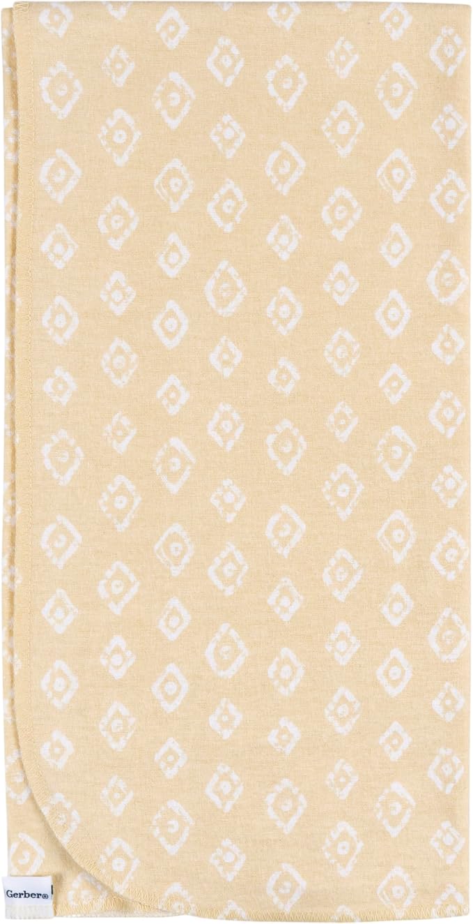Gerber Unisex Baby 100% Cotton Flannel Receiving Blankets 30x30 Inches - Image 4