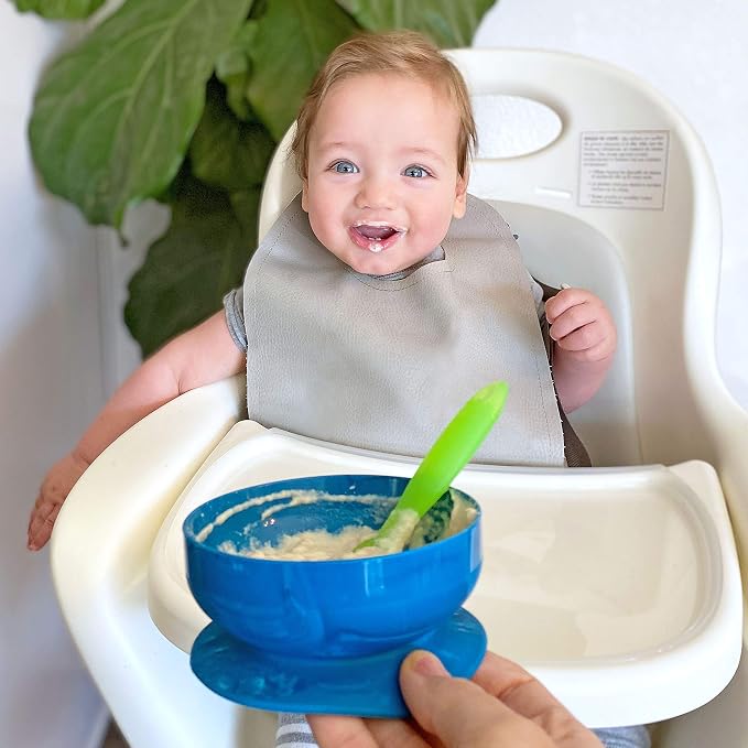 ChooMee Silicone Baby Spoons | 4 Months +, First Stage Baby Led Weaning and - Image 6