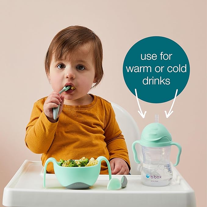 b.box Sippy Cup with Weighted Straw. Drink from any Angle, Leak Proof, Spill - Image 5