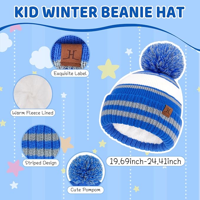 FZ FANTASTIC ZONE Kids Toddler Winter Hat Beanie - Image 2