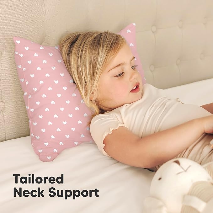 KeaBabies 2-Pack Toddler Pillow 13x18 - Image 5