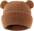 Bear Baby Beanie Knitted Baby Winter Hat Infant Toddler Boys Girls Beanie by MniJiza