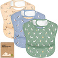 KeaBabies 3-Pack Waterproof Baby Bibs by KeaBabies