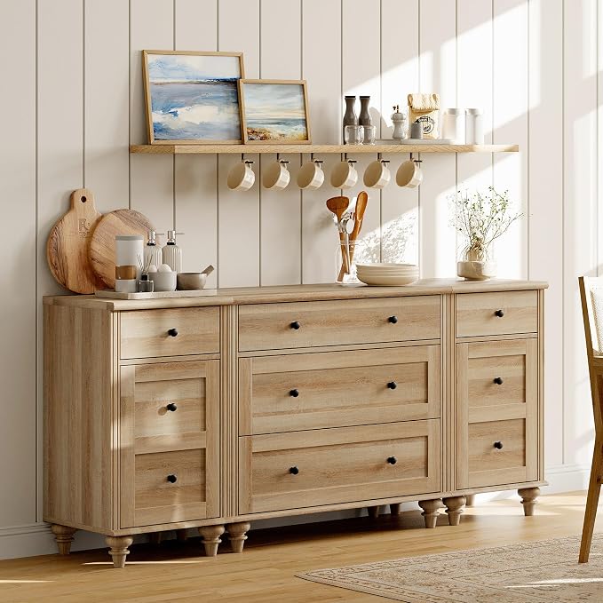 WAMPAT Dresser with Wide Chest of Drawers - Image 7