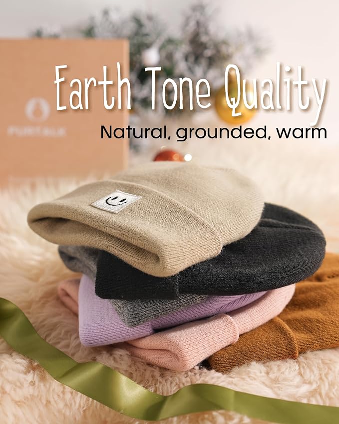FURTALK Baby Beanie Cute Toddler Winter Hat Knit Boys Girls Warm 2 Pack Kids - Image 6