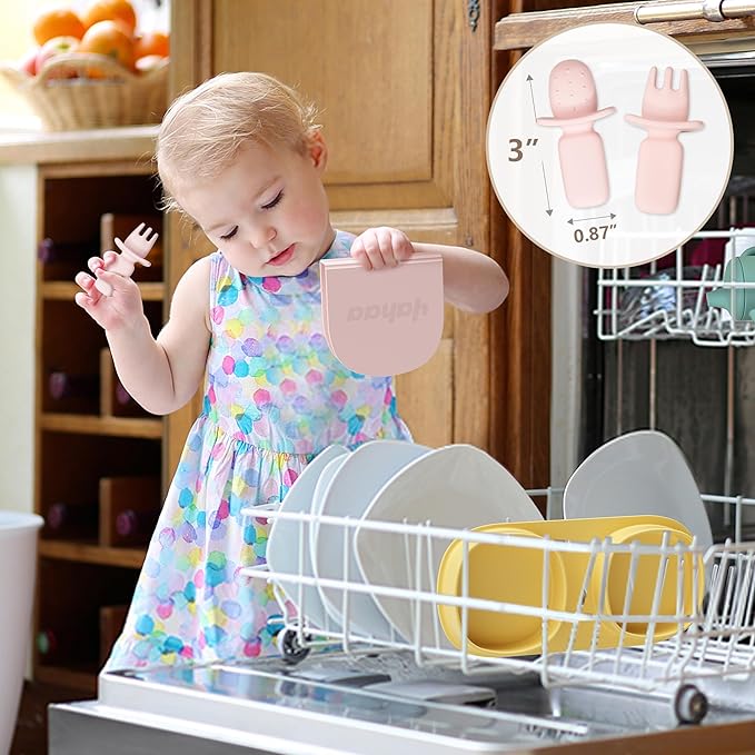 Silicone Foldable Novelty Dinner Plates, Baby Plates Travel Essential - Image 6