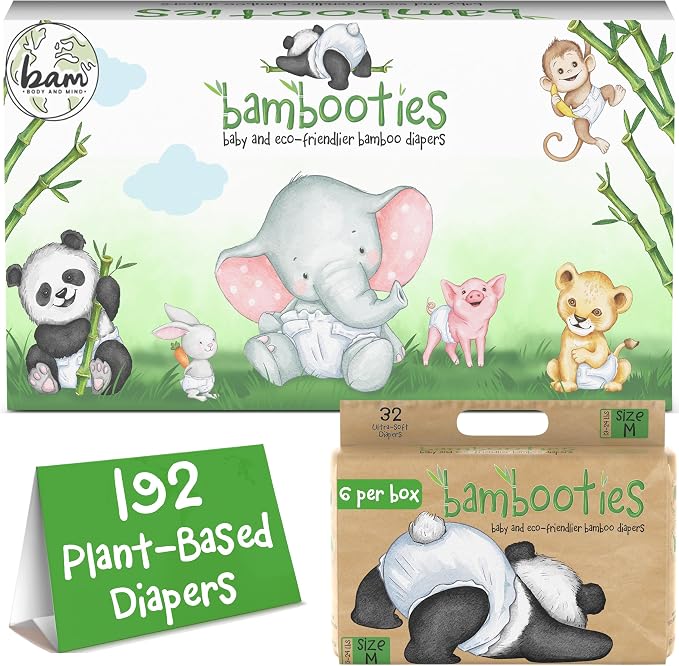 Bamboo Baby Diapers, Totally Chlorine Free by BambootiesFamily