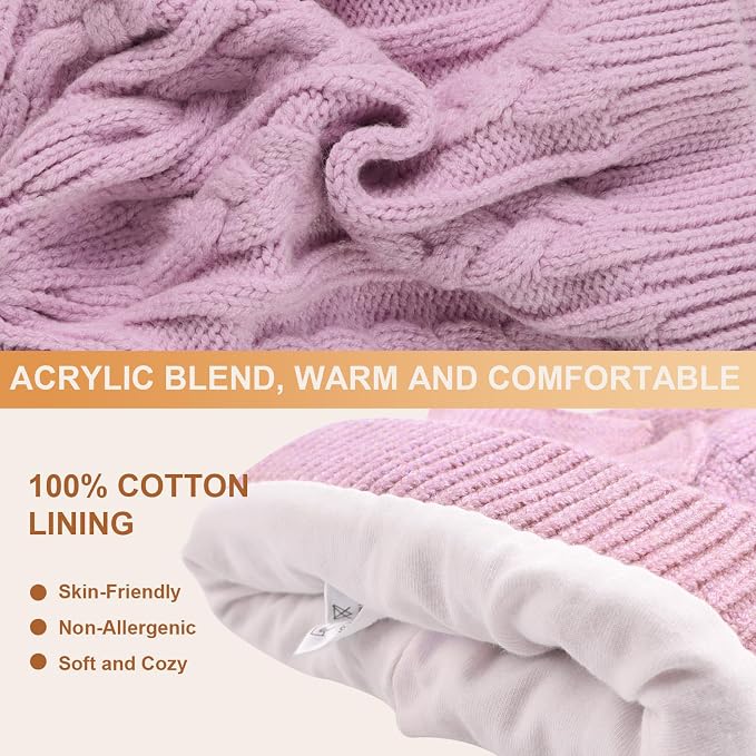 JANGANNSA Winter Warm Knitted Baby Hat - Image 5