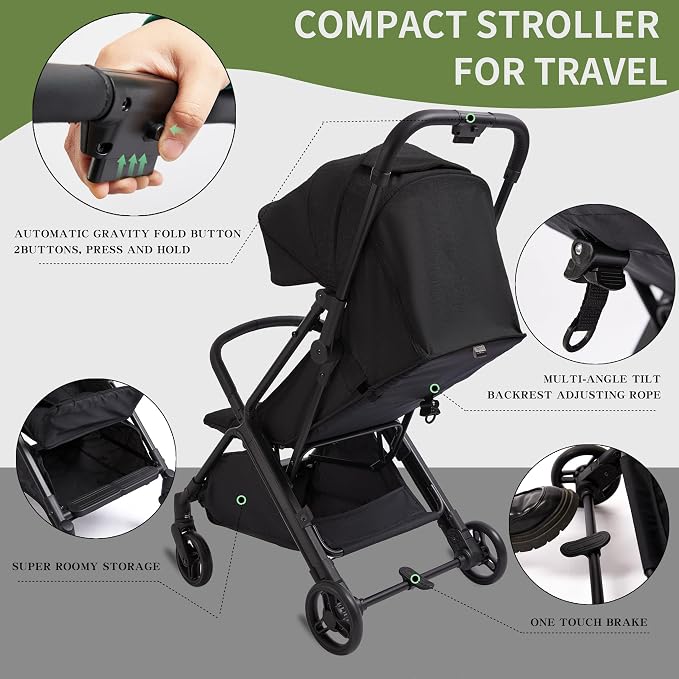 COOL KIDS Baby Stroller， Umbrella Stroller - Image 5