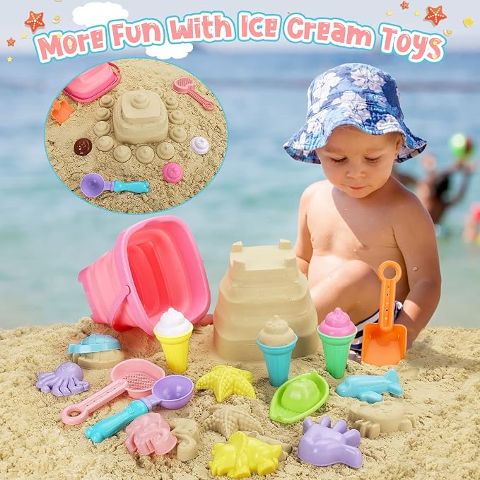 Beach Toys, Ice Cream Sand Toys - Image 4